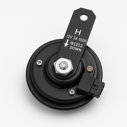 JCAA Motorcycle Horn back